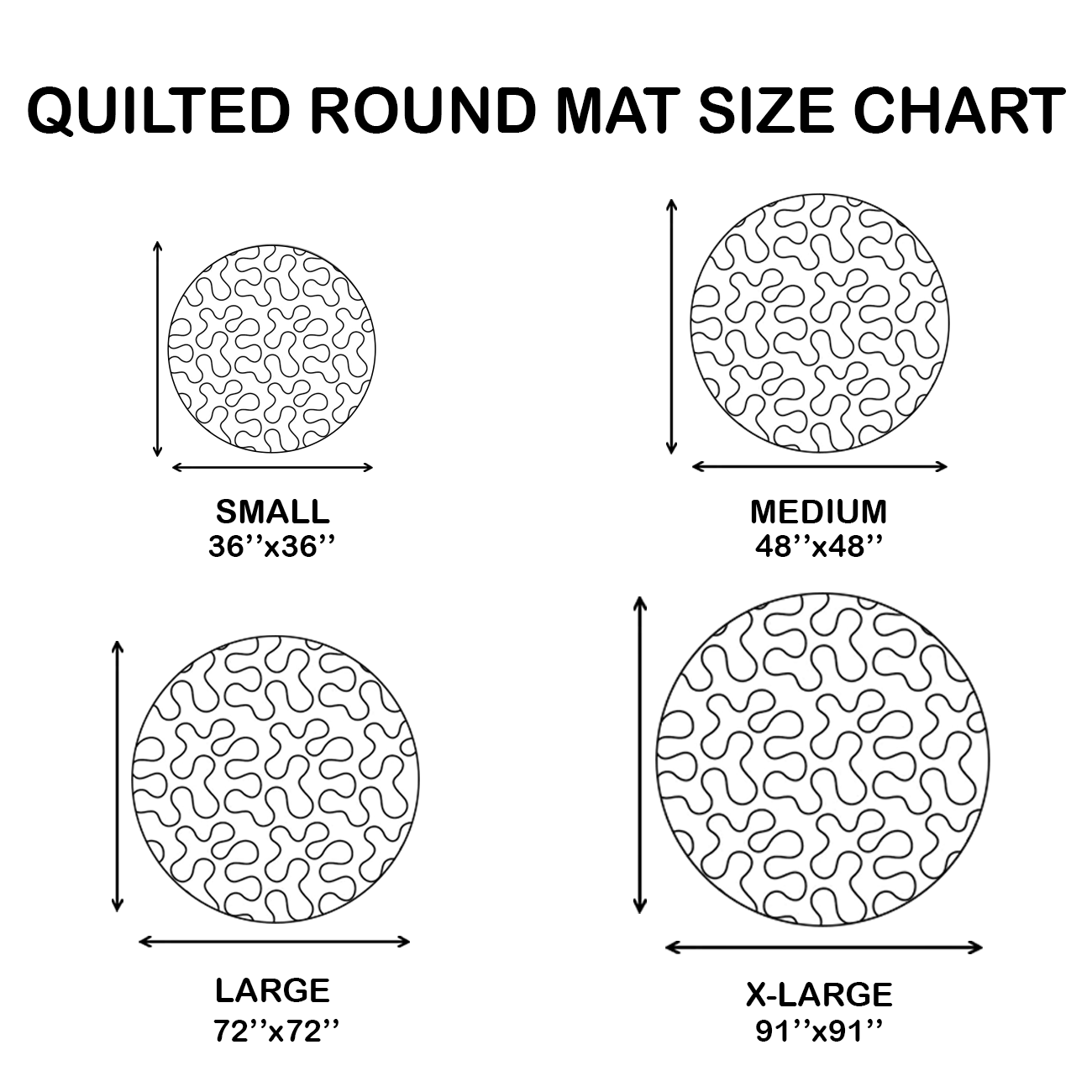 Unleash the Magic of Imagination – Personalized Quilted Round Mat – Gift for Halloween Lovers Quilted Round Mat MagicInPrints