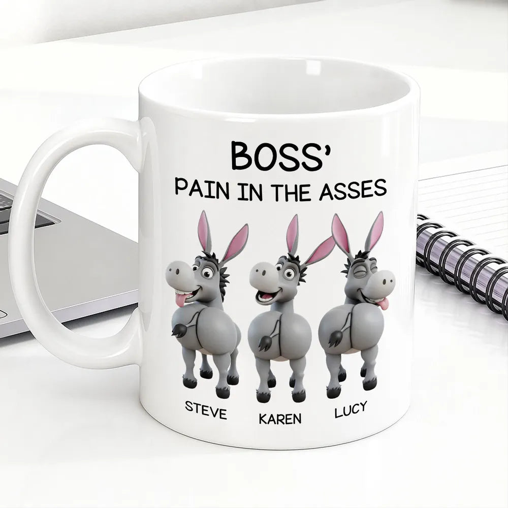 Customized Funny Office Mug for Boss - Humor Gift for Colleagues Cup MagicInPrints