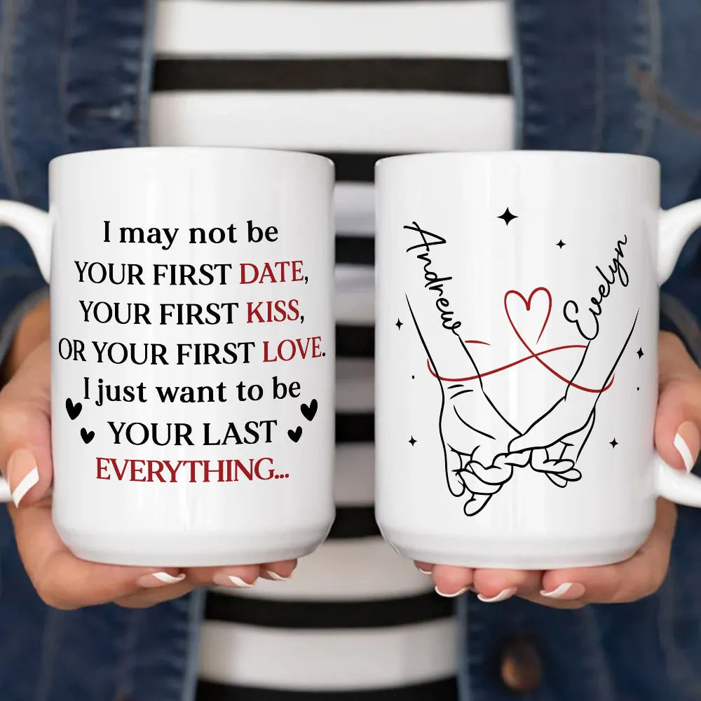 Personalized Romantic Couple Mugs - Custom Names & Love Quote Cup MagicInPrints