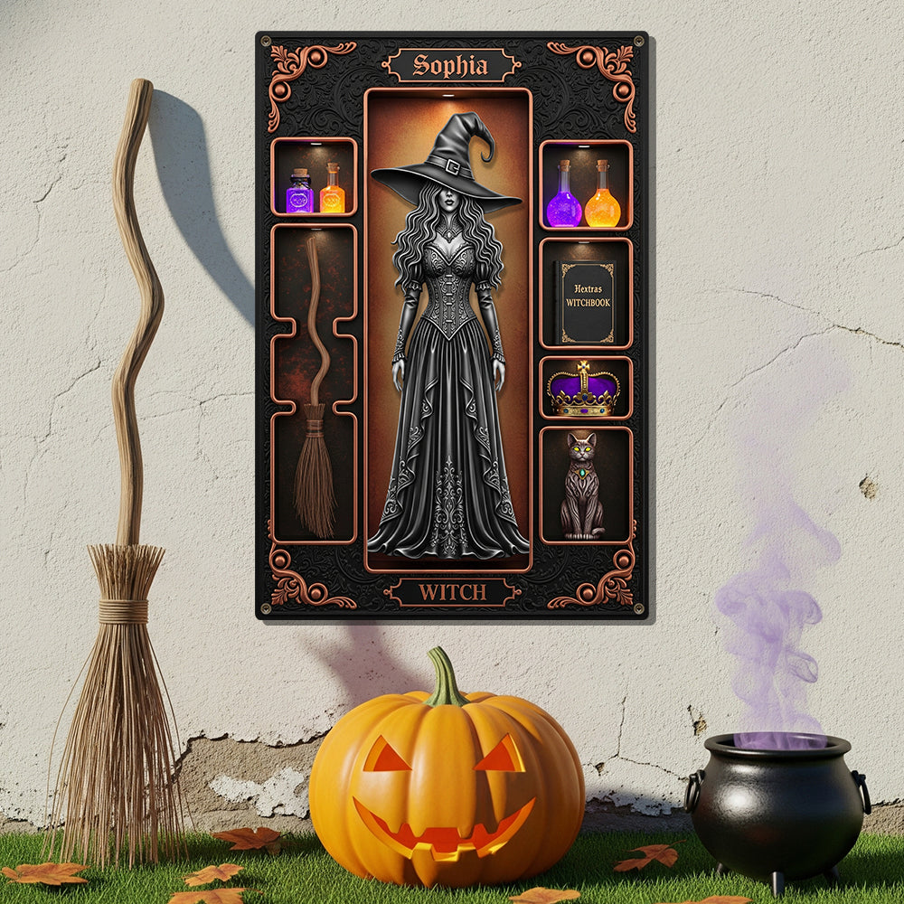 Embrace the Enchantment - Spooky Style Metal Sign, Personalized Gifts for Fantasy Lovers Metal Signs MagicInPrints
