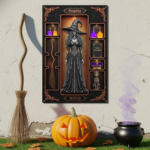 Load image into Gallery viewer, Embrace the Enchantment - Spooky Style Metal Sign, Personalized Gifts for Fantasy Lovers Metal Signs MagicInPrints
