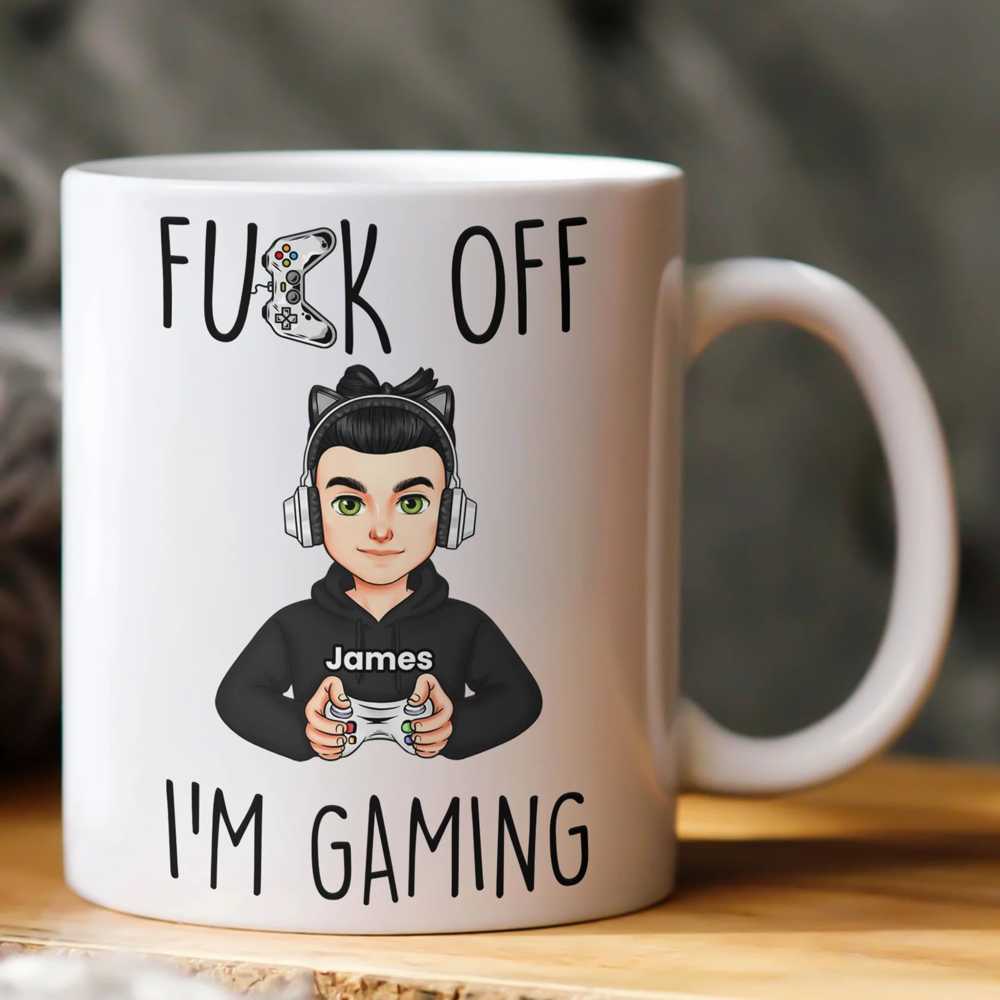Personalized Gamer Mug for Adults - Funny Gaming Gift Cup MagicInPrints