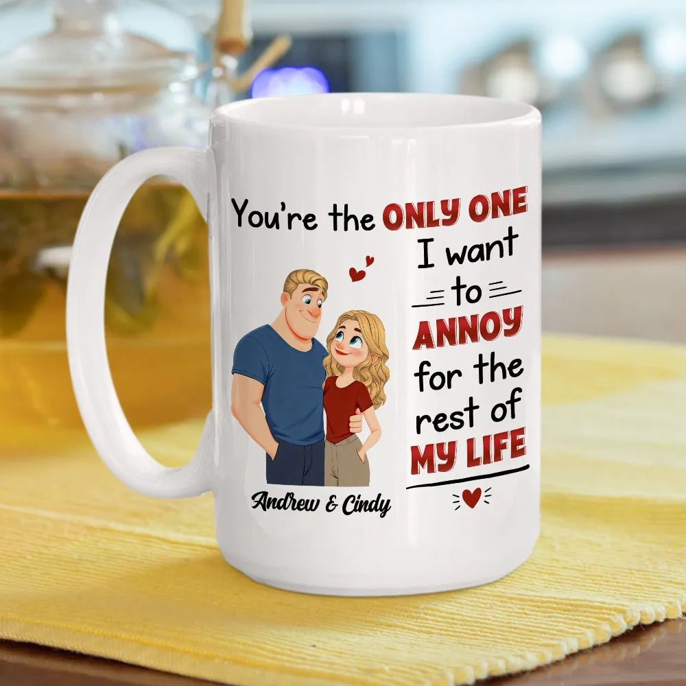 Personalized Couple Mug for Partner - Romantic Gift for Anniversaries Cup MagicInPrints