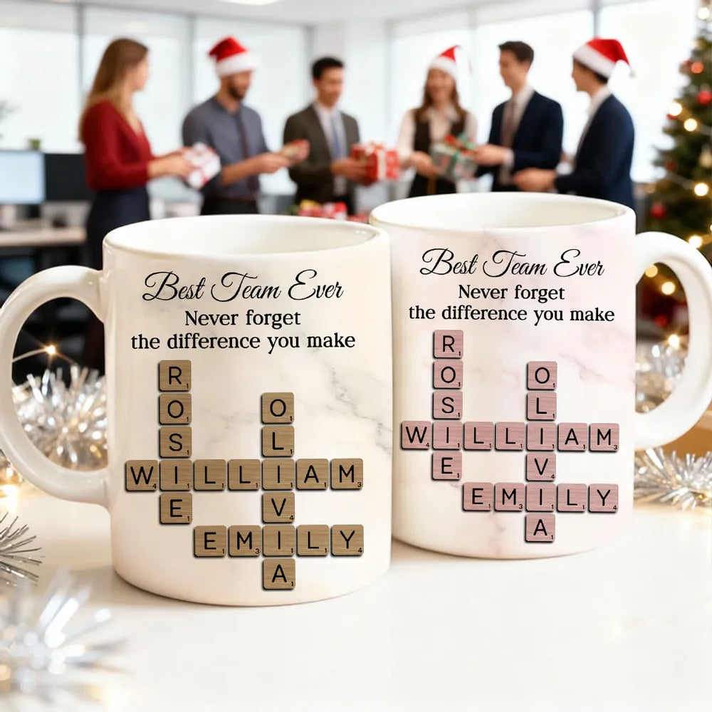 Personalized Team Mug for Coworkers - Appreciation Gift Cup MagicInPrints