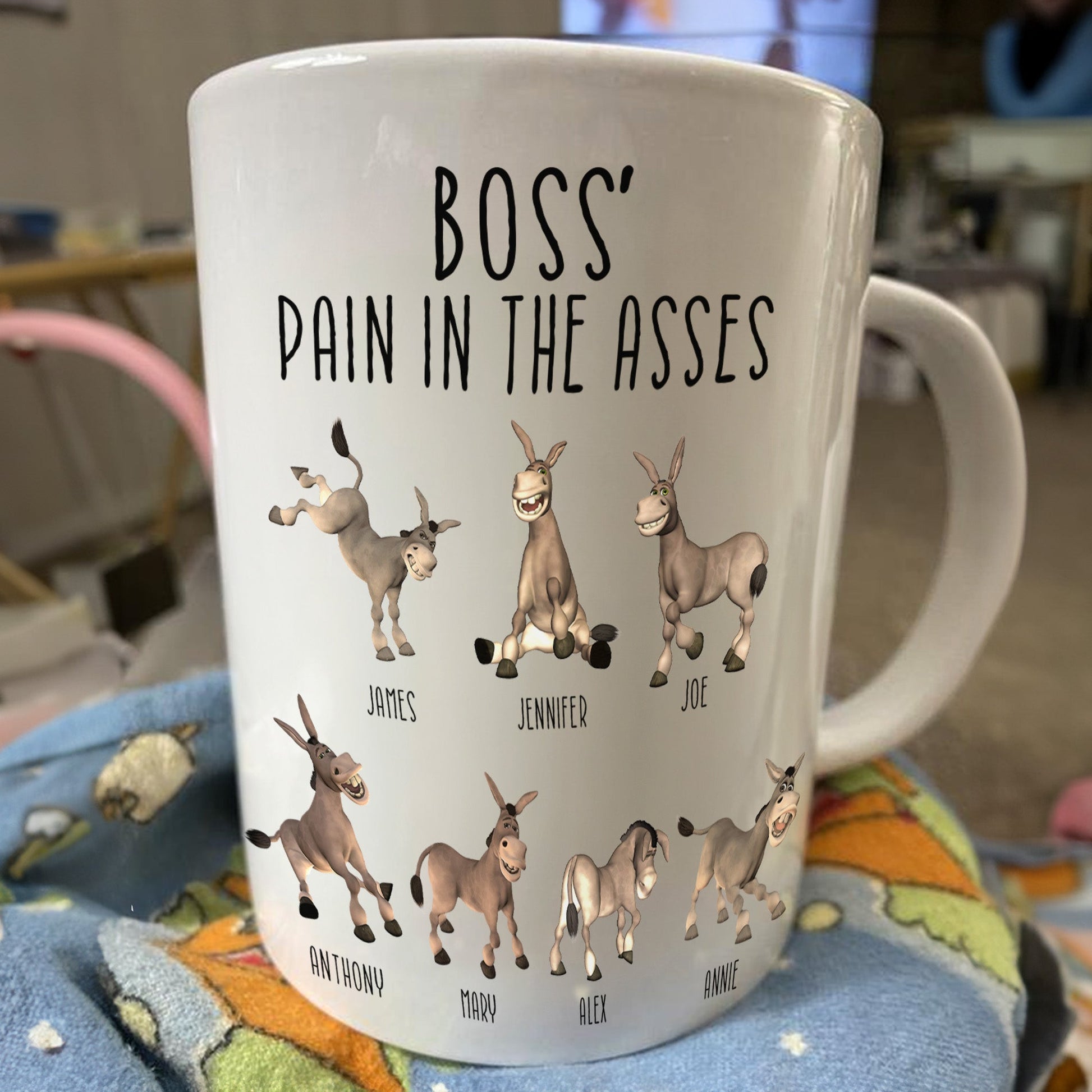 Personalized Boss Coffee Mug Gift for Office Humor - Funny Workplace Present Cup MagicInPrints