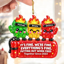 Load image into Gallery viewer, Personalized Acrylic Christmas Ornament Unique Coworker Gift
