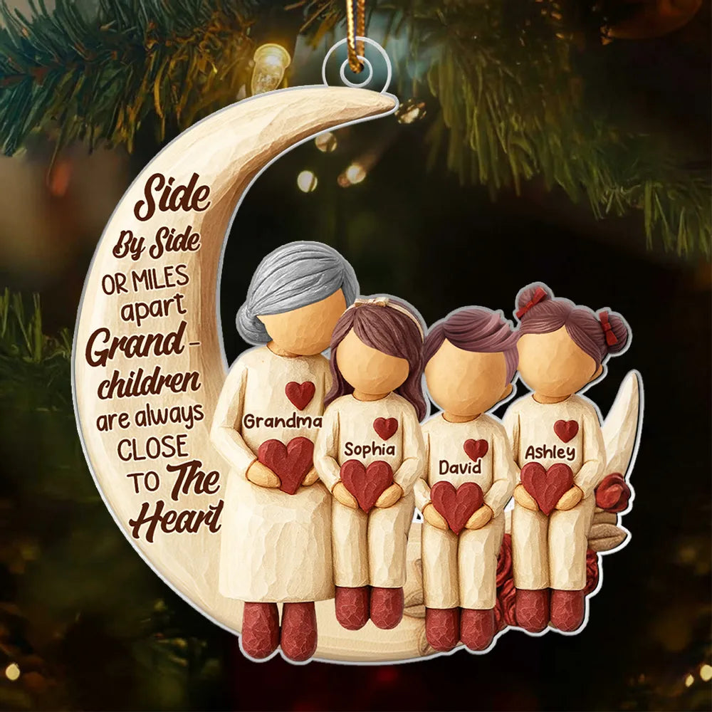 Personalized Grandparent-Grandchild Ornament - Sentimental Family Keepsake Ornament MagicInPrints