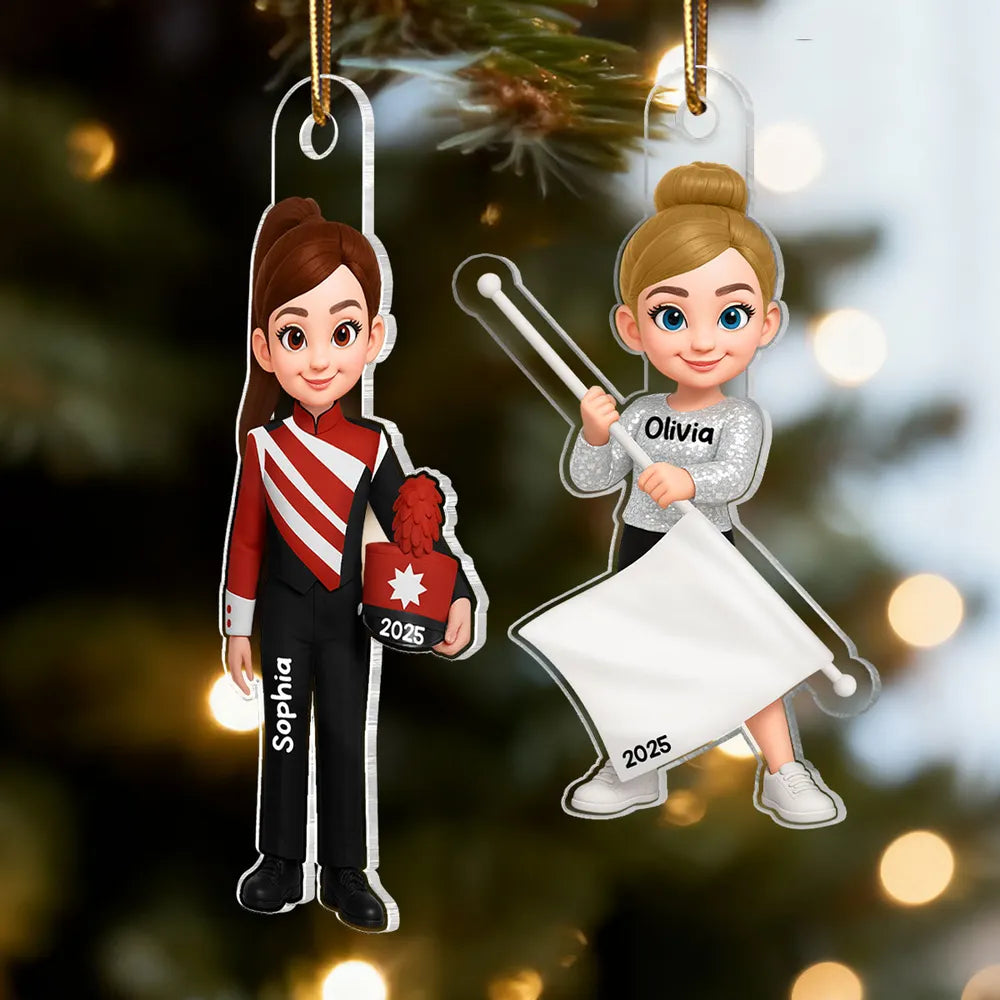 Personalized Marching Band Ornament for Kids - Christmas Gift Ornament MagicInPrints