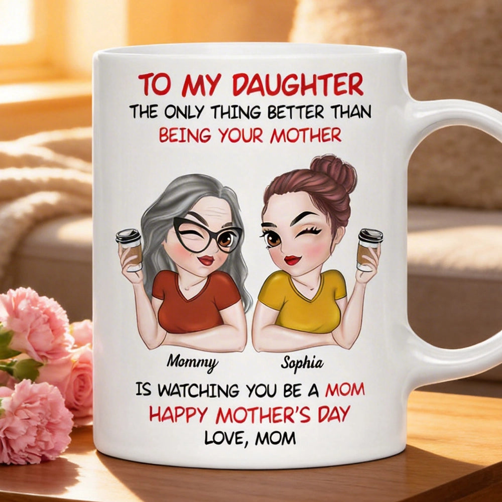 Personalized Mother's Day Mug for Daughter - Sentimental Gift from Mom Cup MagicInPrints