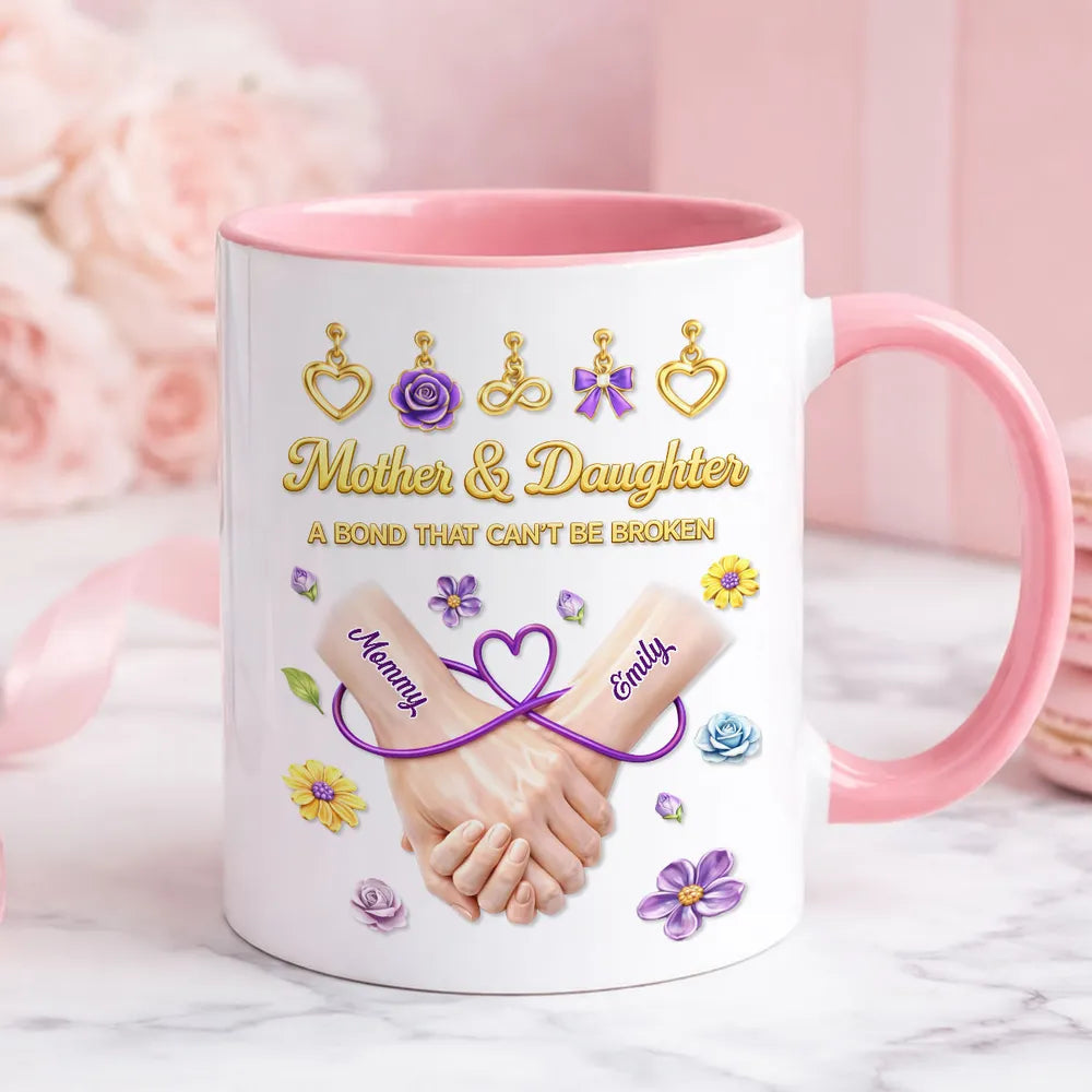 Personalized Mother & Daughter Mug for Family Bonding - Sentimental Gift Cup MagicInPrints