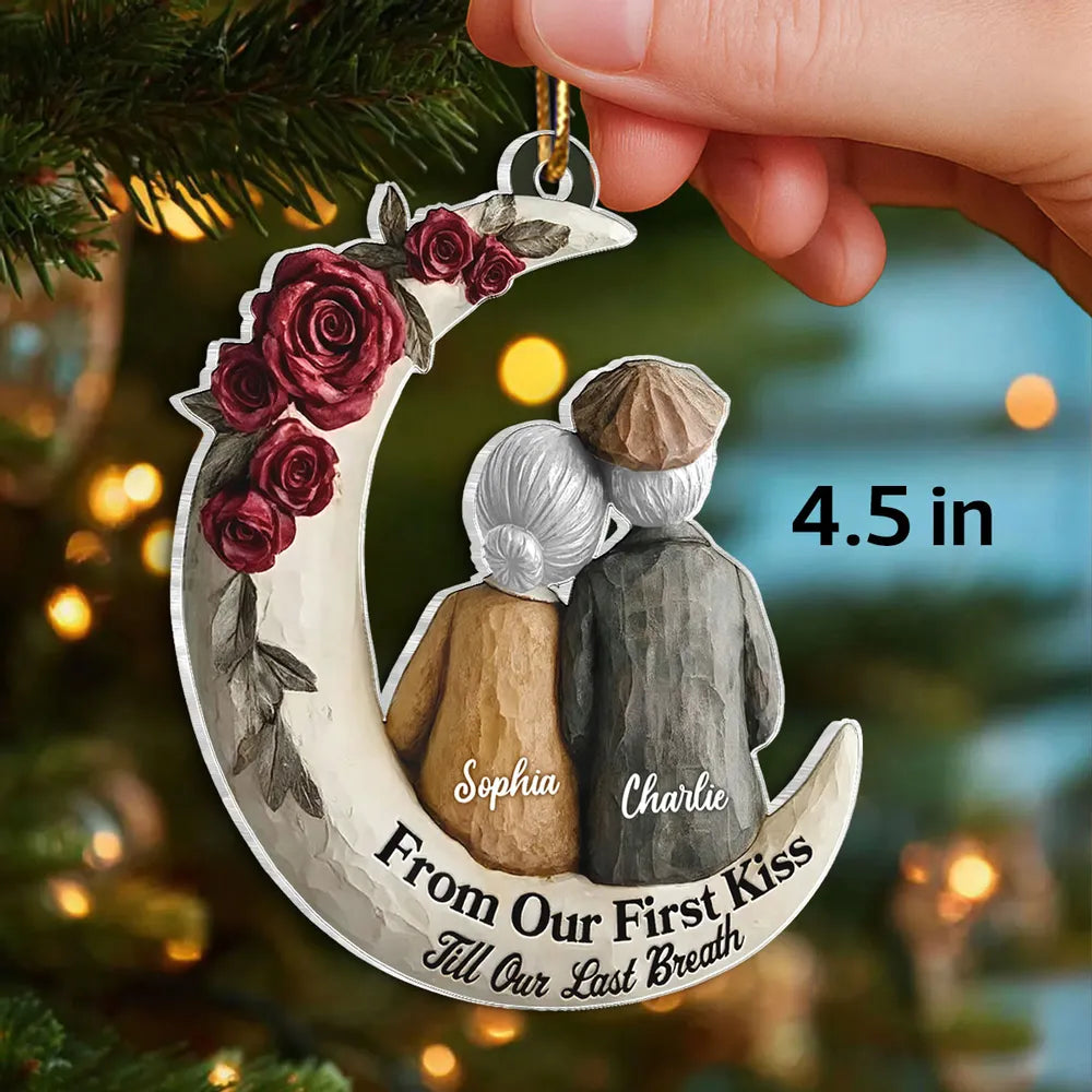 Personalized Couple Ornament for Grandparents - Sentimental Keepsake Gift Ornament MagicInPrints