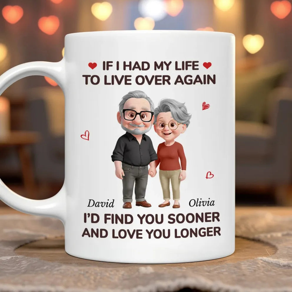 Personalized Couple Mug for Grandparents - Sentimental Gift for Anniversary Cup MagicInPrints
