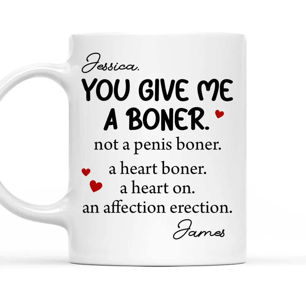 Personalized Funny Coffee Mug for Couples - Romantic Gift Cup MagicInPrints