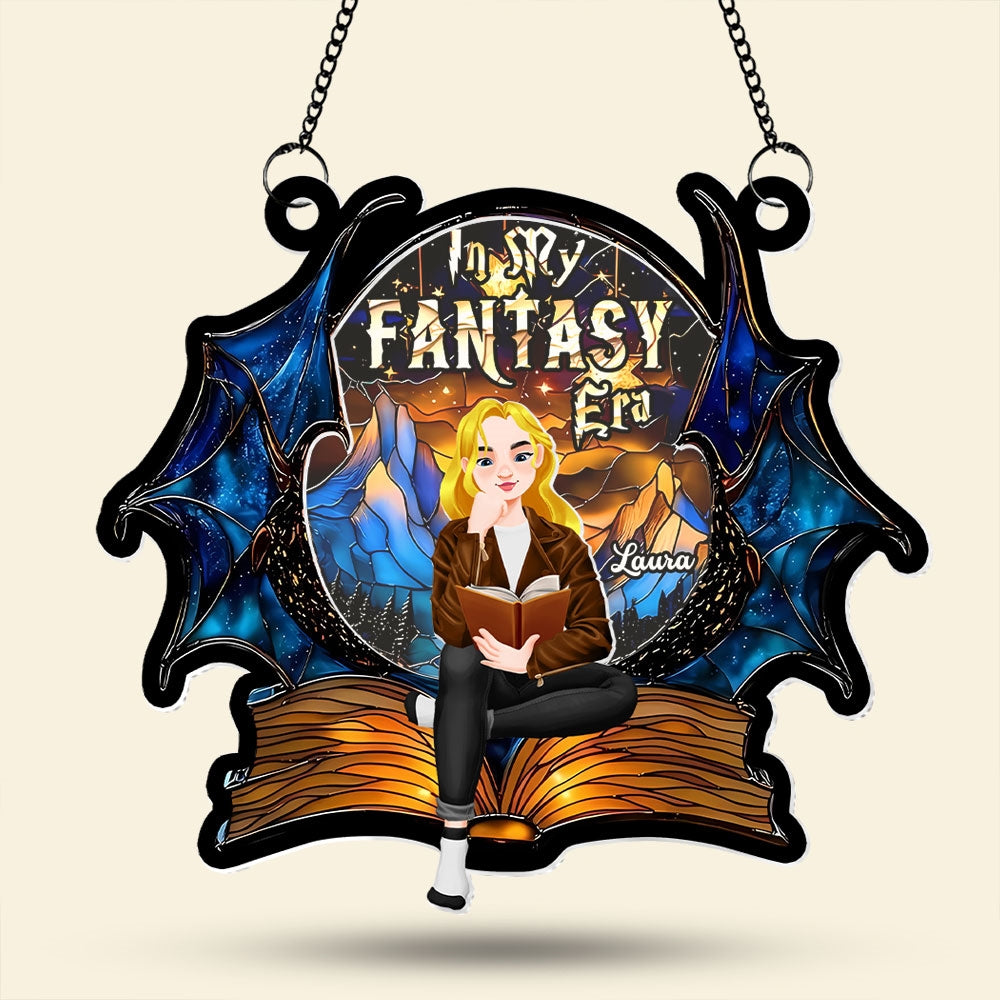 Personalized Fantasy Book Lover Suncatcher Ornament Ornament PopCulturePrints