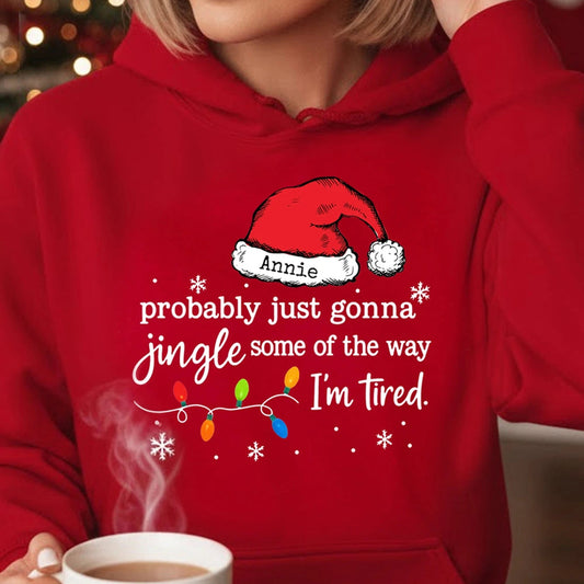 Personalized Christmas Hoodie for Women - Funny Holiday Design Cloth MagicInPrints