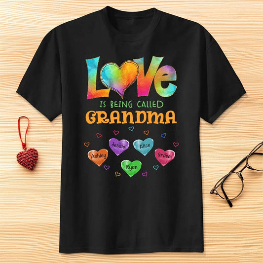 Custom Grandma T-Shirt for Women with Names - Heartfelt Gift Cloth MagicInPrints