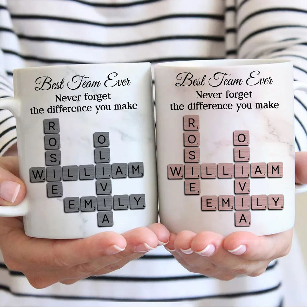Personalized Team Mug for Coworkers - Appreciation Gift Cup MagicInPrints