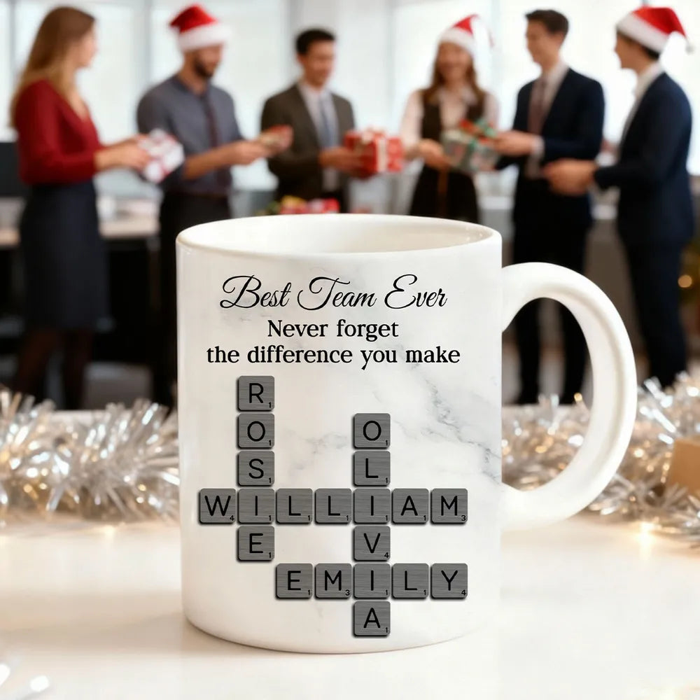 Personalized Team Mug for Coworkers - Appreciation Gift Cup MagicInPrints