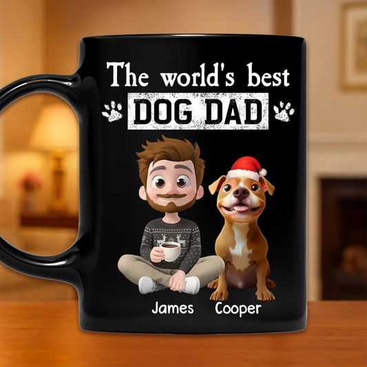 Personalized Dog Dad Coffee Mug for Pet Lovers - Perfect Gift for Dog Owners Cup MagicInPrints