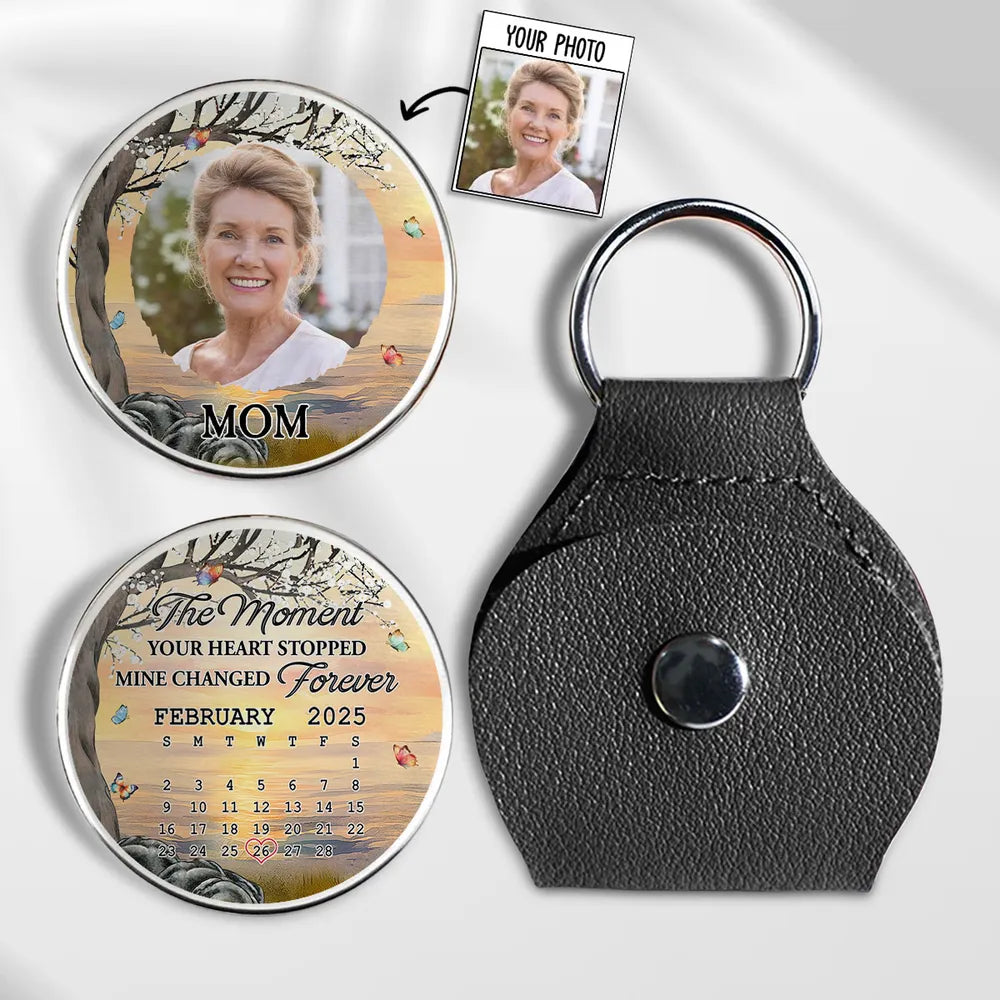 Personalized Photo Keychain for Mom - Memorial Keepsake Gift Keychain MagicInPrints