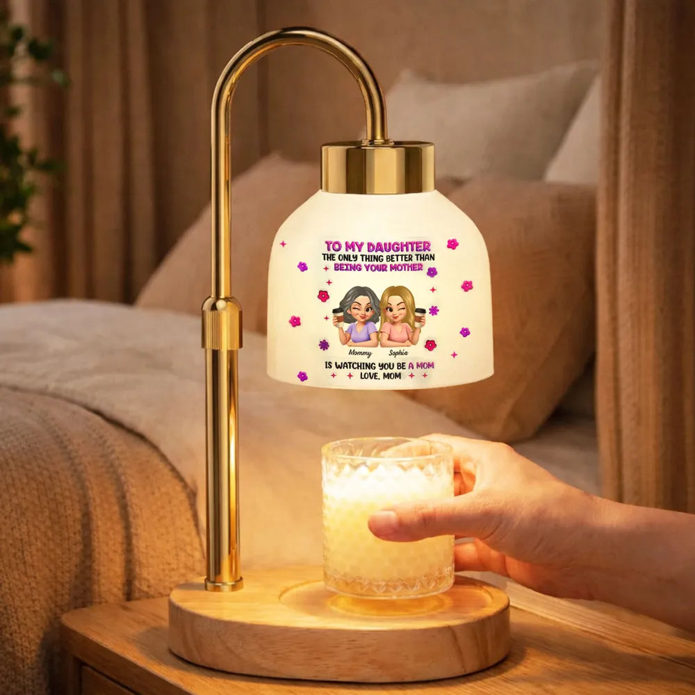 Personalized Mother-Daughter Lamp with Custom Names - Sentimental Gift for Daughter Lamp MagicInPrints