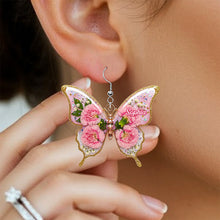 Load image into Gallery viewer, &quot;Unleash Your Inner Butterfly!&quot; - Birth Month Flower Butterfly Acrylic Earrings - Personalized Gift for Her Earrings MagicInPrints
