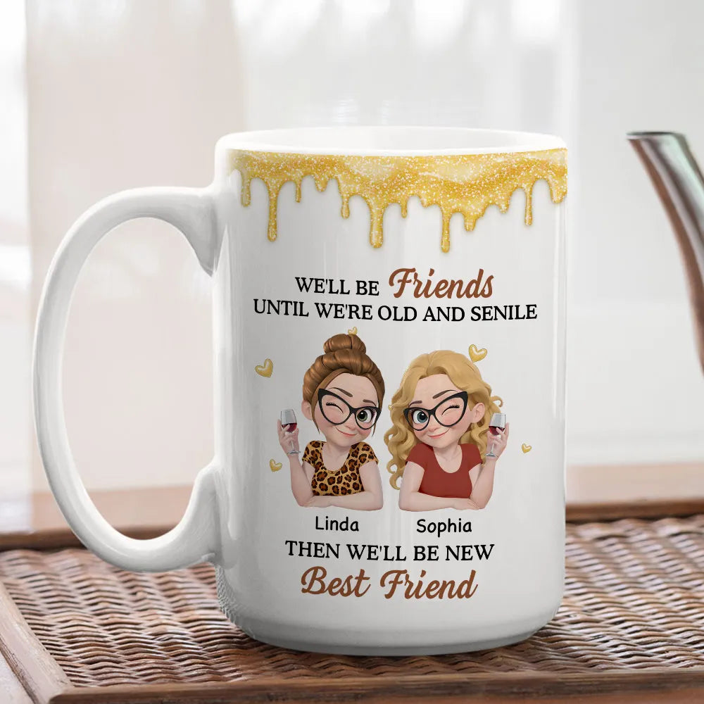 Personalized Best Friend Mug for Women - Funny Friendship Gift Cup MagicInPrints