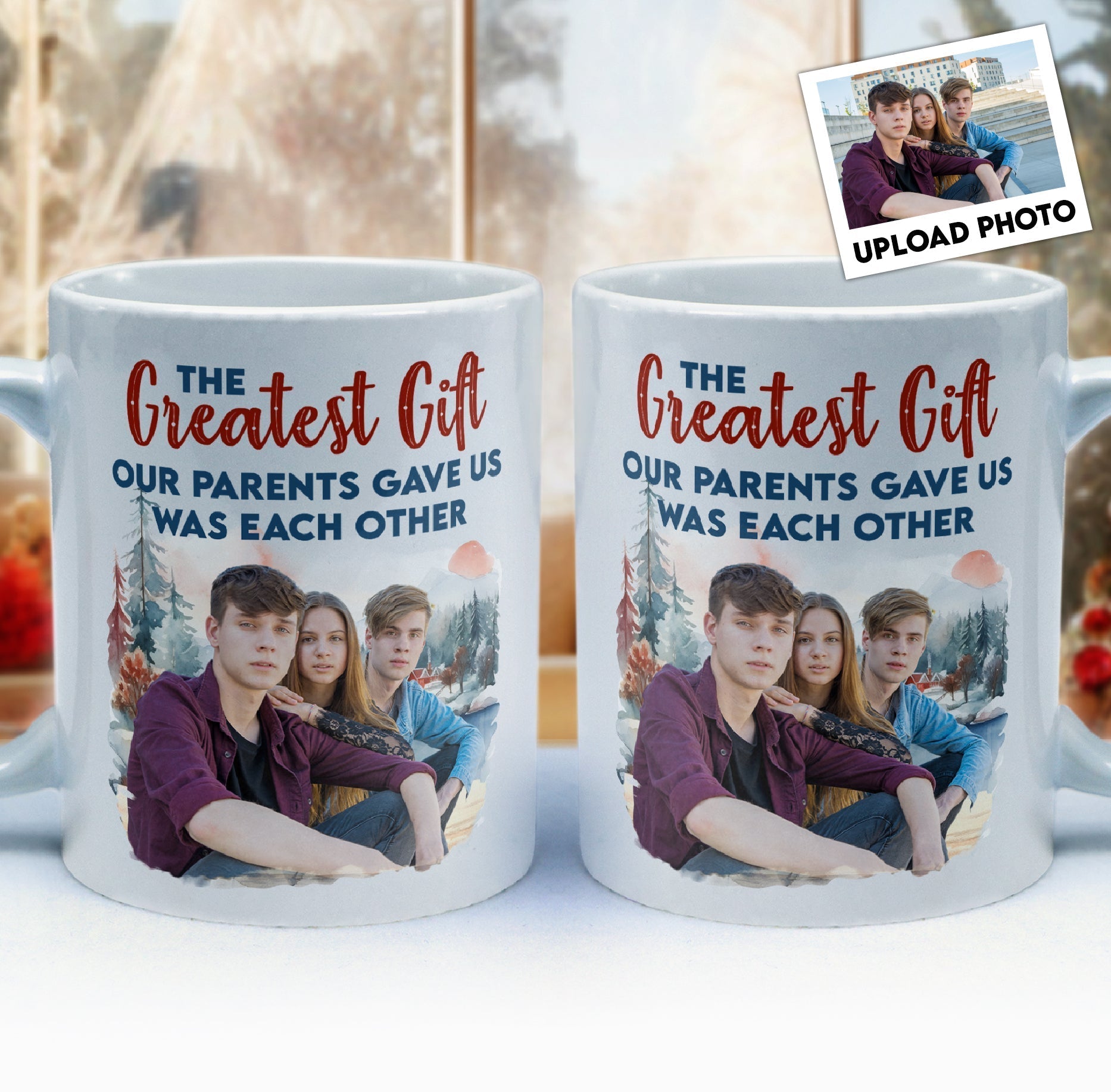 Personalized Family Mug for Siblings - Sentimental Gift for Holidays Cup MagicInPrints