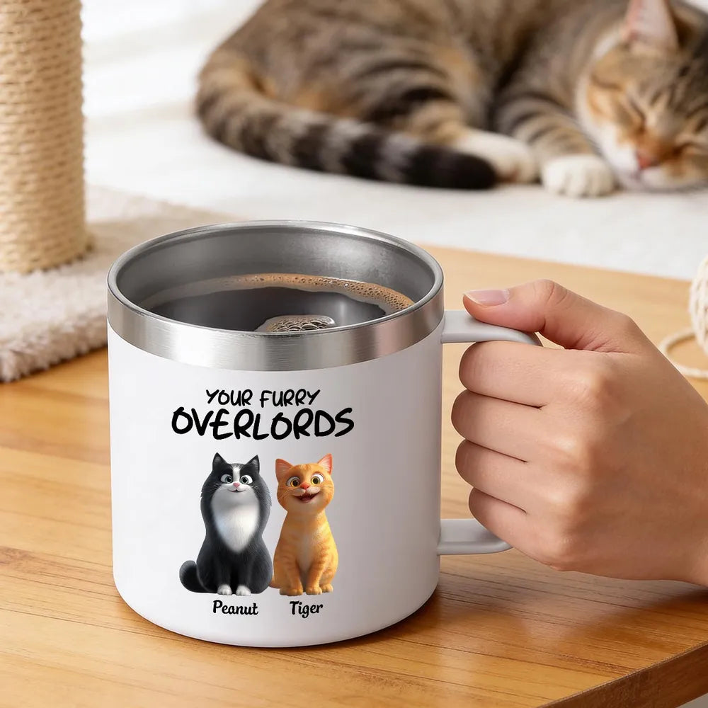 Personalized Cat Mom Tumbler for Cat Lovers - Funny Gift Cup MagicInPrints