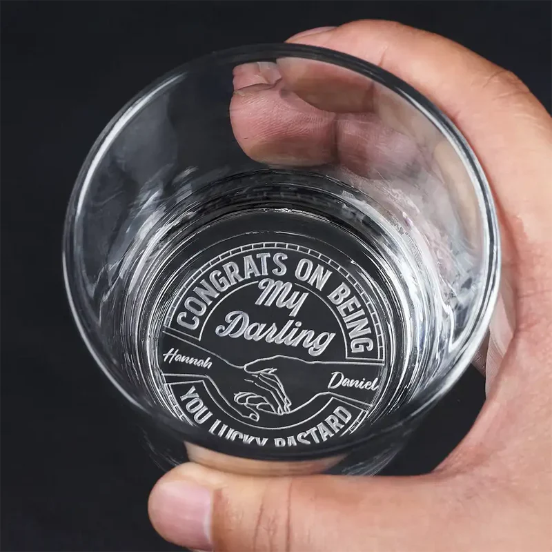 Personalized Whiskey Glass for Husband - Funny Gift for Anniversary or Birthday Cup MagicInPrints