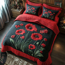 Load image into Gallery viewer, Whispers of Love – Custom 3-Piece Quilted Bedding Set – Gift for Homeowners Quilted Bedding Set V2 MagicInPrints
