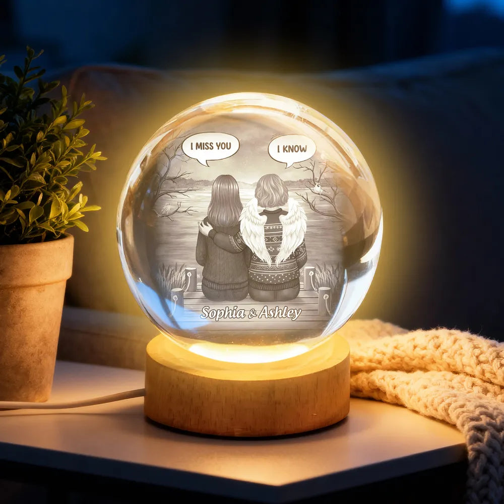 Personalized LED Night Light for Friends - Sentimental Gift with Custom Names Lamp MagicInPrints