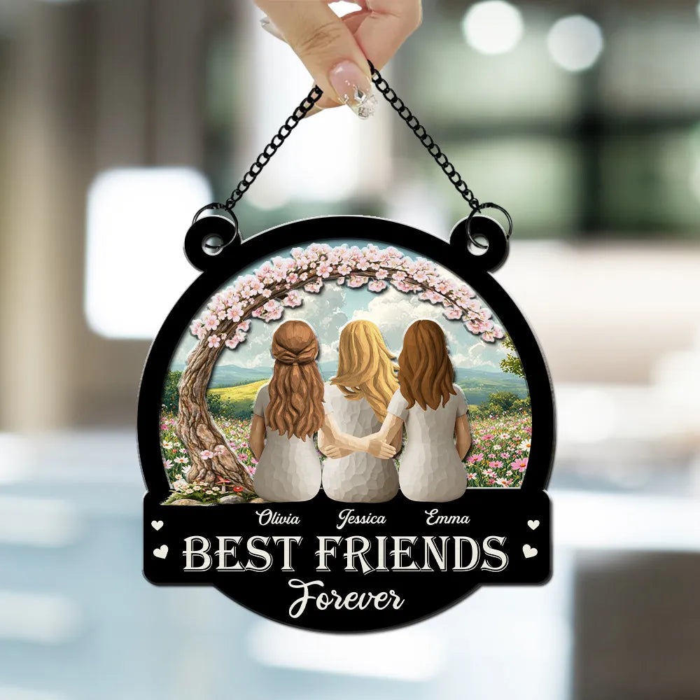 Personalized Best Friends Hanging Ornament for Women - Friendship Gift Ornament MagicInPrints