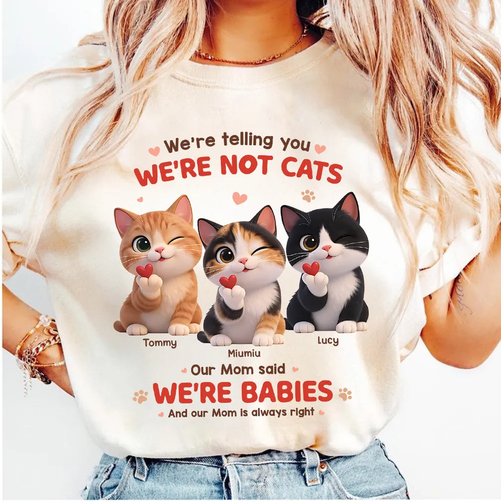 Cute Cat-Themed Sweatshirt for Pet Lovers - Funny Gift Cloth MagicInPrints