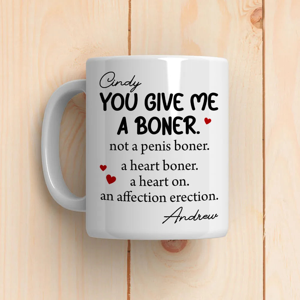 Personalized Funny Coffee Mug for Couples - Romantic Gift Cup MagicInPrints