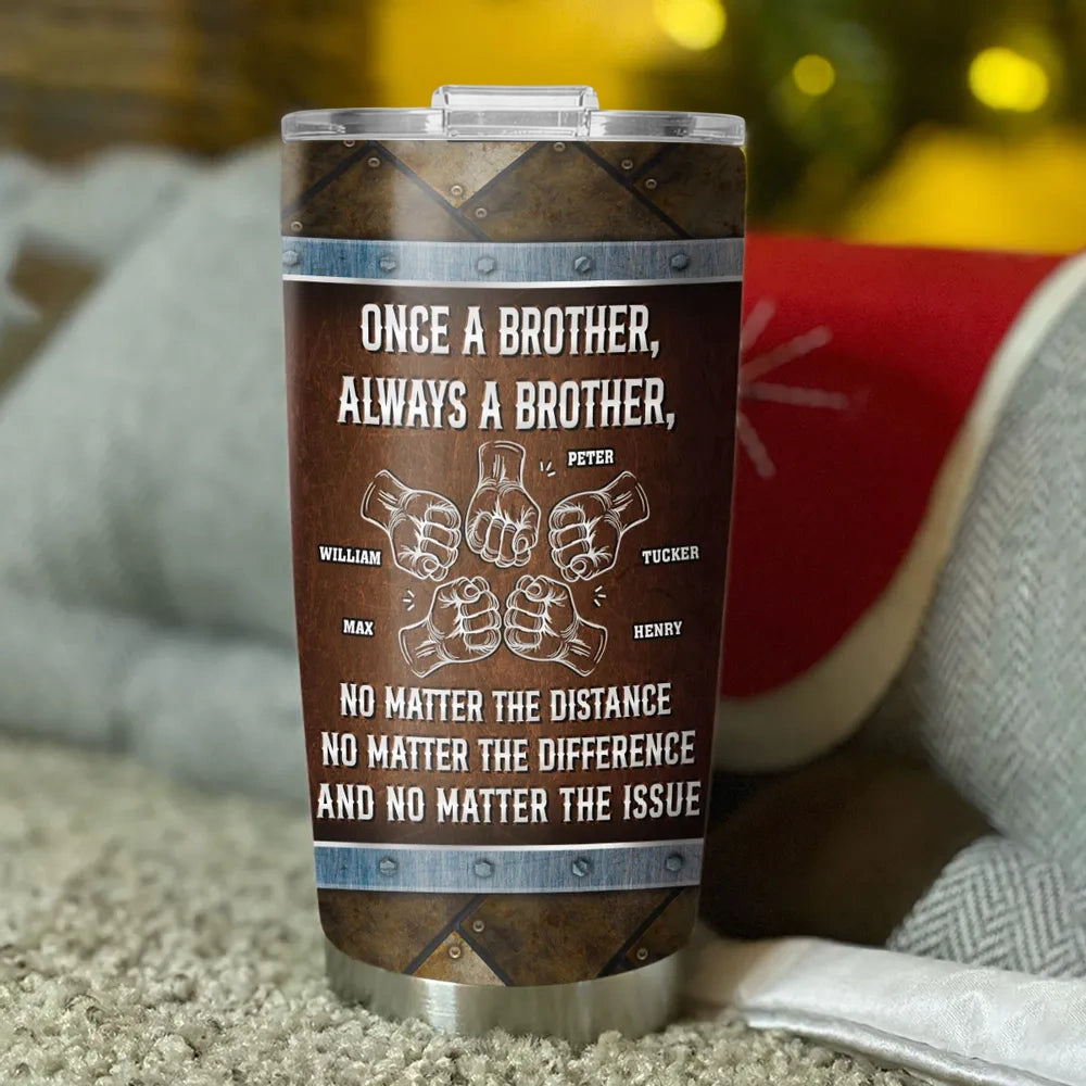Personalized Brother Tumbler for Men - Sentimental Gift for Friendship Cup MagicInPrints