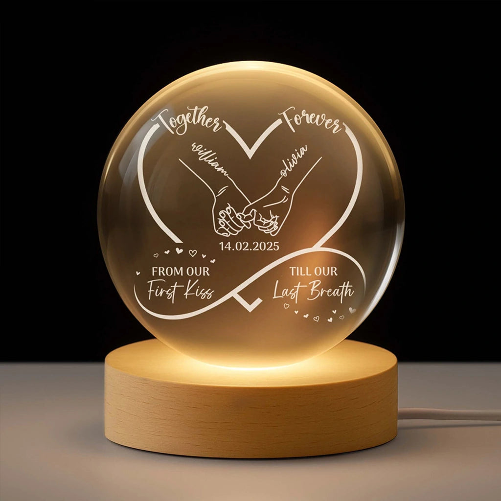 Personalized LED Photo Lamp for Couples - Romantic Gift for Anniversaries Lamp MagicInPrints