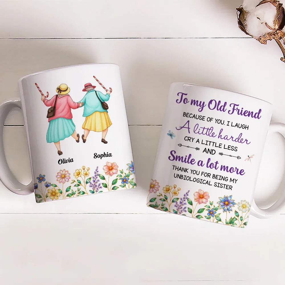 Personalized Friendship Mug for Sisters - Sentimental Gift for Best Friend Cup MagicInPrints