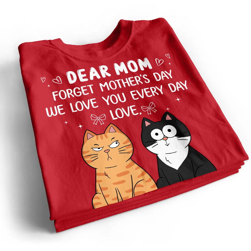 Personalized Cat Mom T-Shirt for Mother's Day - Everyday Love Gift Cloth MagicInPrints