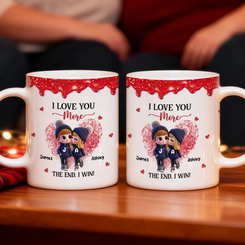 Personalized Romantic Couple Mug for Partners - Love Gift Cup MagicInPrints