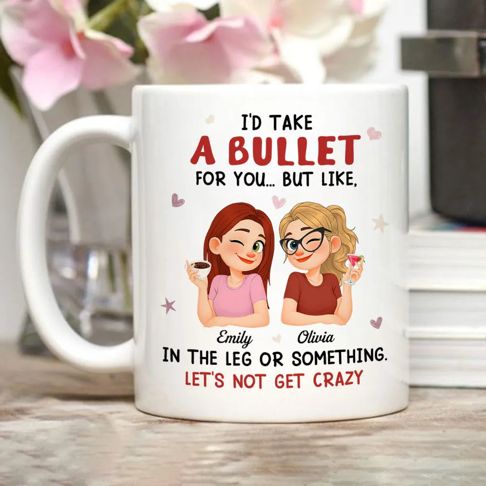 Personalized Funny Friendship Mug for Best Friends - Humorous Gift Cup MagicInPrints