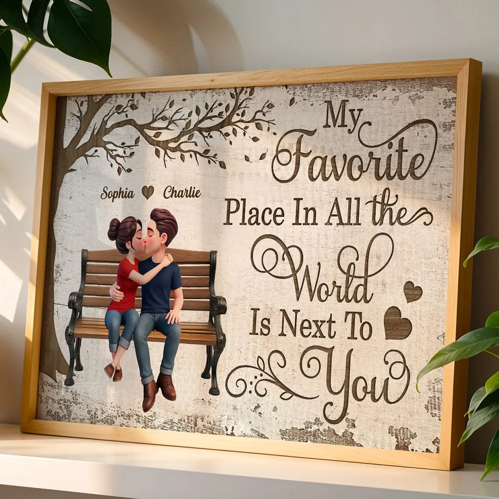 Personalized Romantic Wall Art for Couples - Sentimental Home Decor Poster or Canvas MagicInPrints