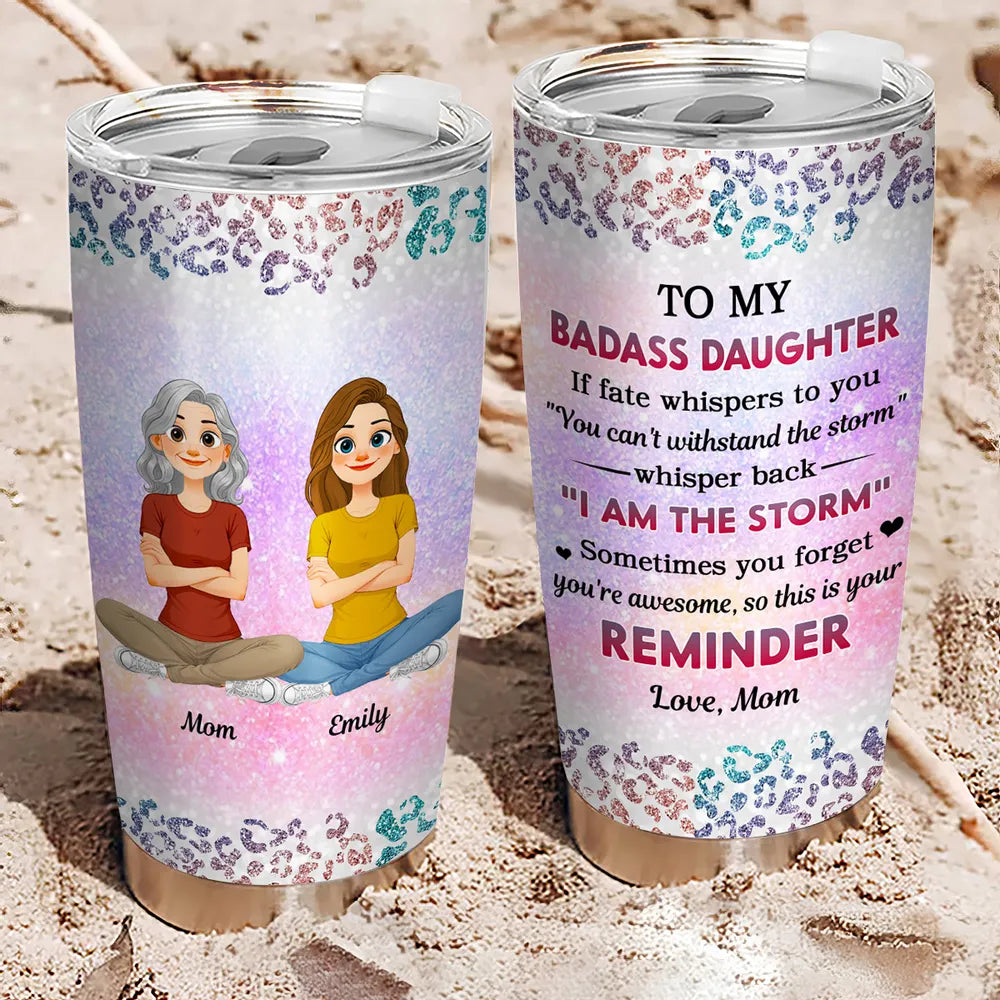 Personalized Tumbler for Daughter - Inspirational Gift from Mom Cup MagicInPrints