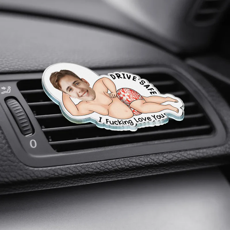 Custom Face Car Air Freshener for Drivers - Fun Gift Car Hanger MagicInPrints