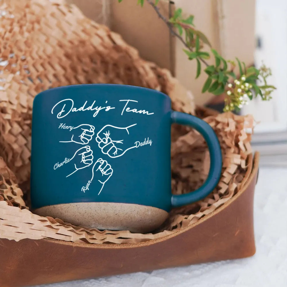 Personalized Family Mug for Dad - Custom Names Coffee Cup - Father's Day Gift Cup MagicInPrints