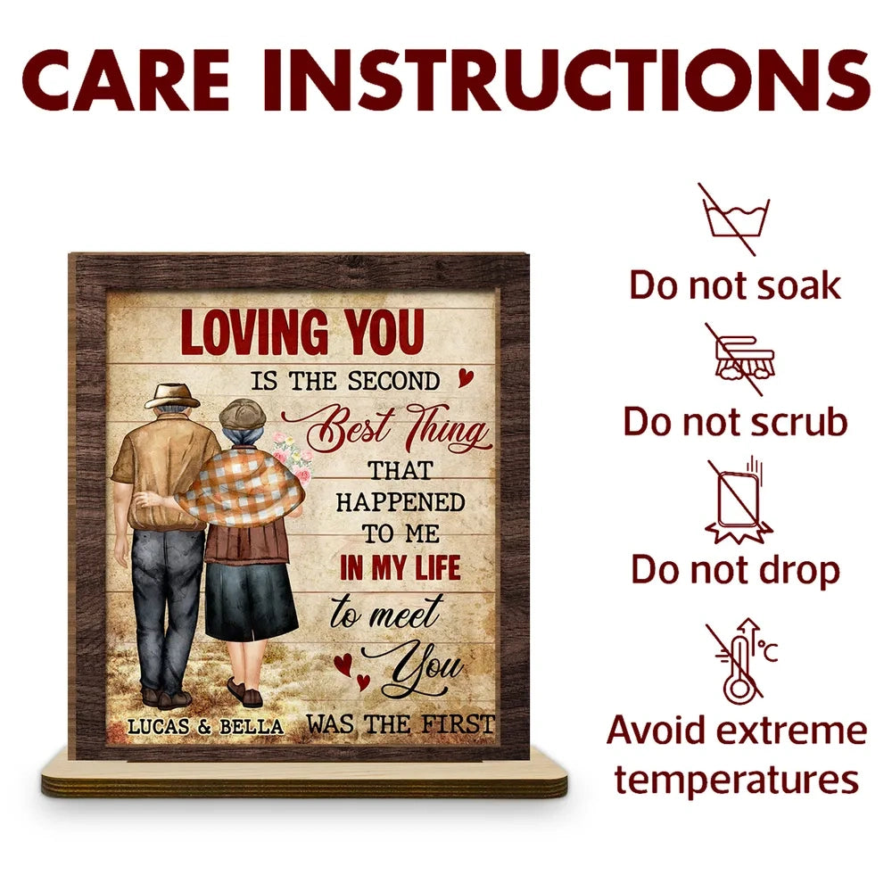 Personalized Wooden Plaque for Couples - Sentimental Anniversary Gift Plaque MagicInPrints