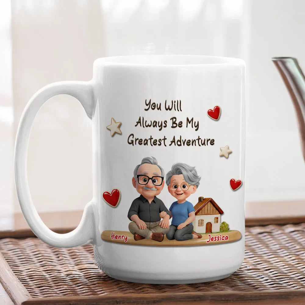 Personalized Couple Mug for Grandparents - Sentimental Gift for Anniversary Cup MagicInPrints