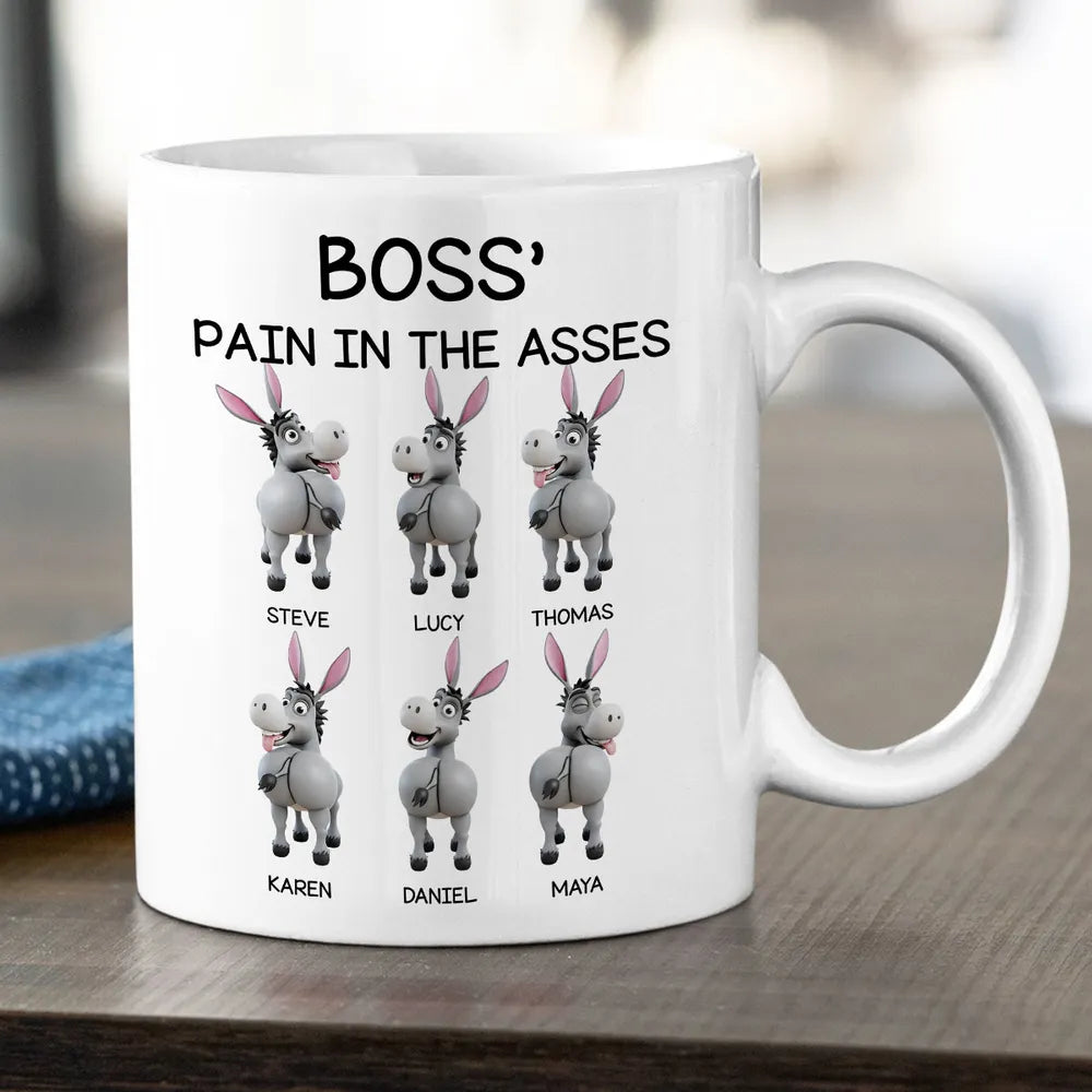 Customized Funny Office Mug for Boss - Humor Gift for Colleagues Cup MagicInPrints