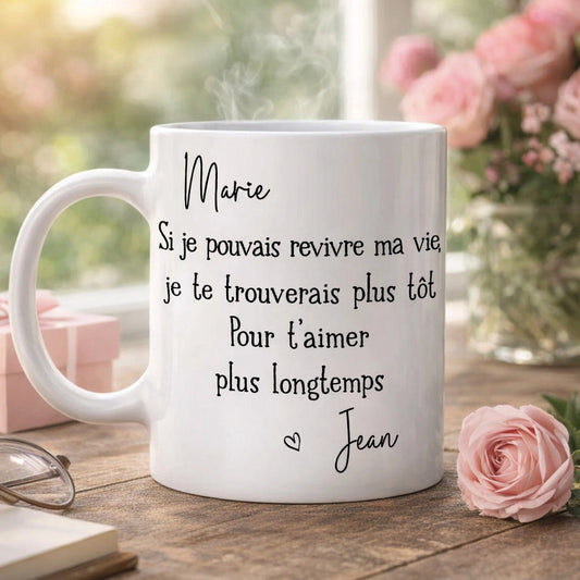 Personalized Romantic Mug for Couples - Sentimental Gift for Anniversaries Cup MagicInPrints