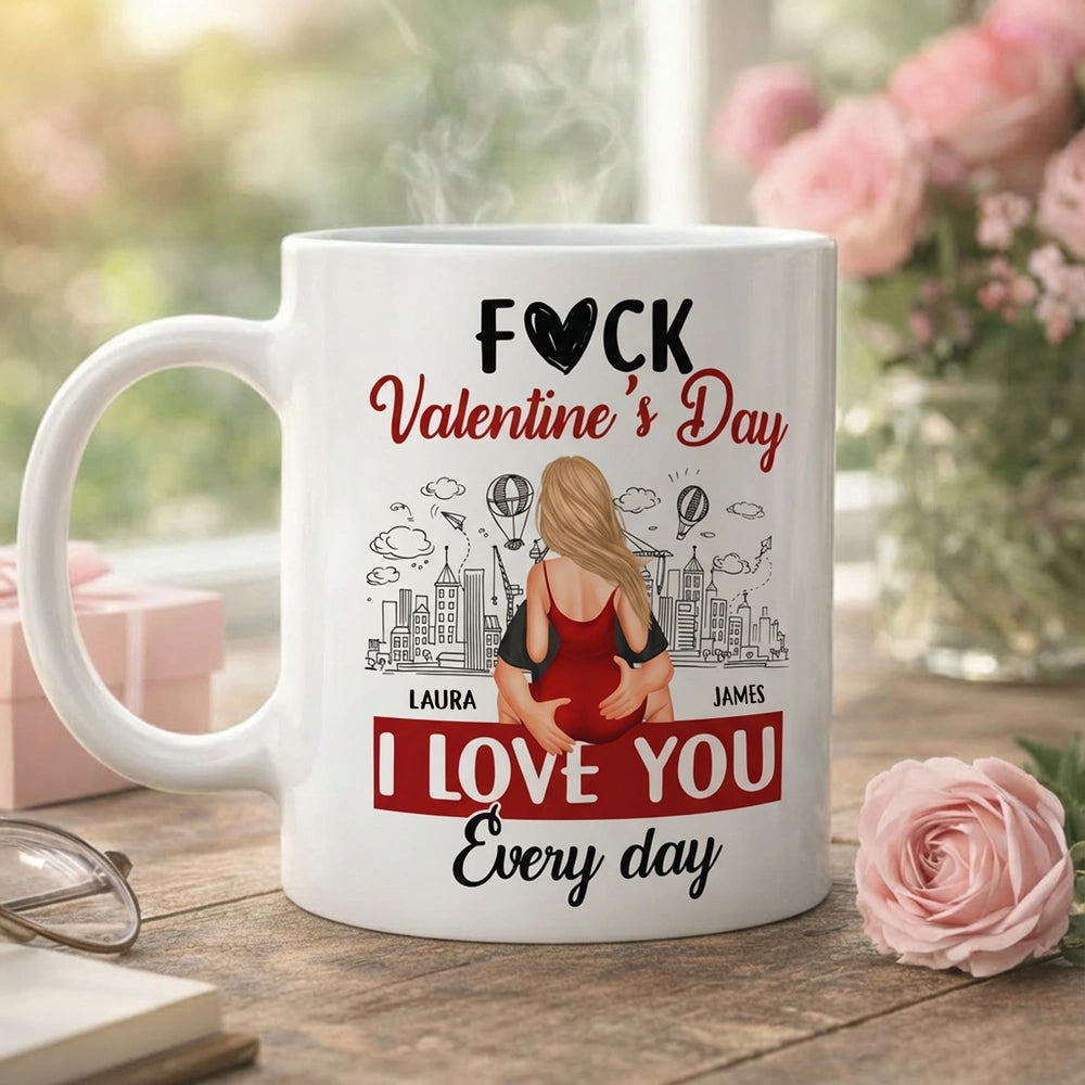 Personalized Romantic Couple Mug for Partners - Everyday Love Gift Cup MagicInPrints